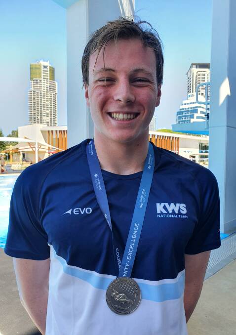 GREAT GOING: Ollie McLaughlin will be busy training for the Olympic Games trials after his performance at the Australian National Age Championships. Photo: SUPPLIED.