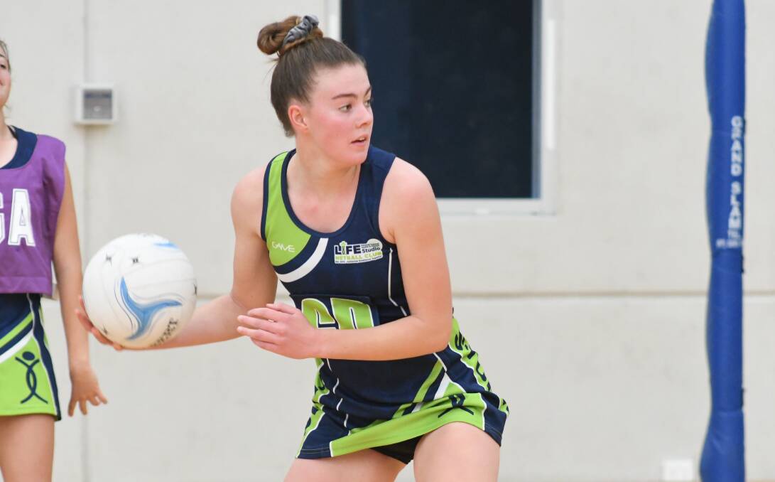ROCK SOLID: Life Studio's Alex Emerson will look to be at her best when they take on Hawks Marvasti Security at 3.50pm on Saturday. Photo: JUDE KEOGH.