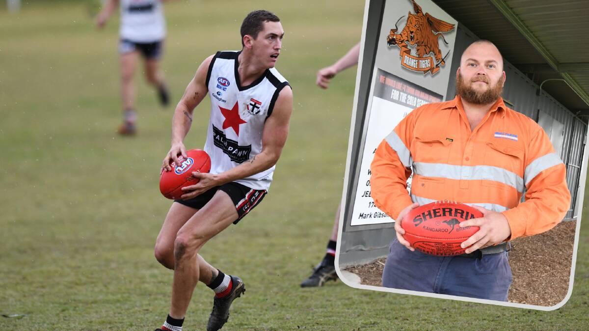 BIG TICKET ITEM: Dean Price (inset) was pleased they were able to bring Troy Curtis on board after the latter spent more than a decade at the North Wagga Saints. 