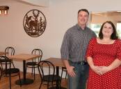 Ryan and Jacqui Fowler inside their new restaurant located at 4 Main Street, Cudal. Picture by Carla Freedman