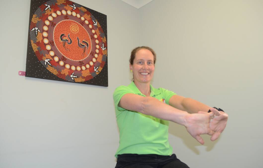 CRACKING STUFF: Erica Eccleston is the owner of Orange Family Physiotherapy and a senior physio and says there is no harm with cracking your knuckles. Photo: RILEY KRAUSE.