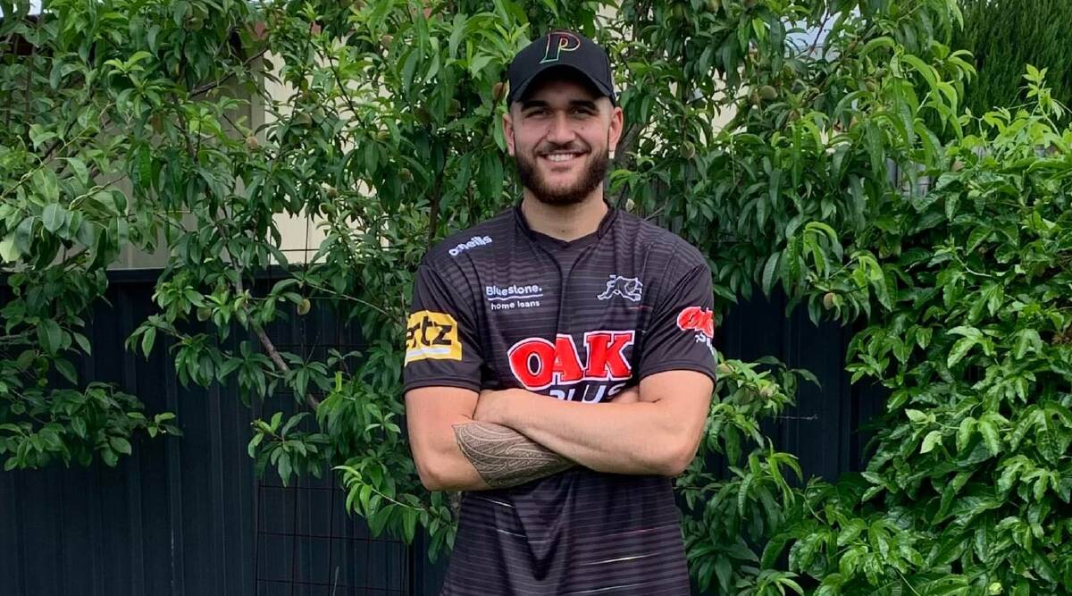 SHOOT FOR THE STARS: Addison Williams has set some lofty goals for himself after he made the move down to Penrith as part of the 2022 Panthers Jersey Flegg squad. Photo: SUPPLIED. 