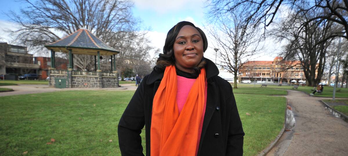 FRESH FACE: Eunice Adetifa will be running for council on Amanda Spalding's ticket in the upcoming Orange election. Photo: JUDE KEOGH.