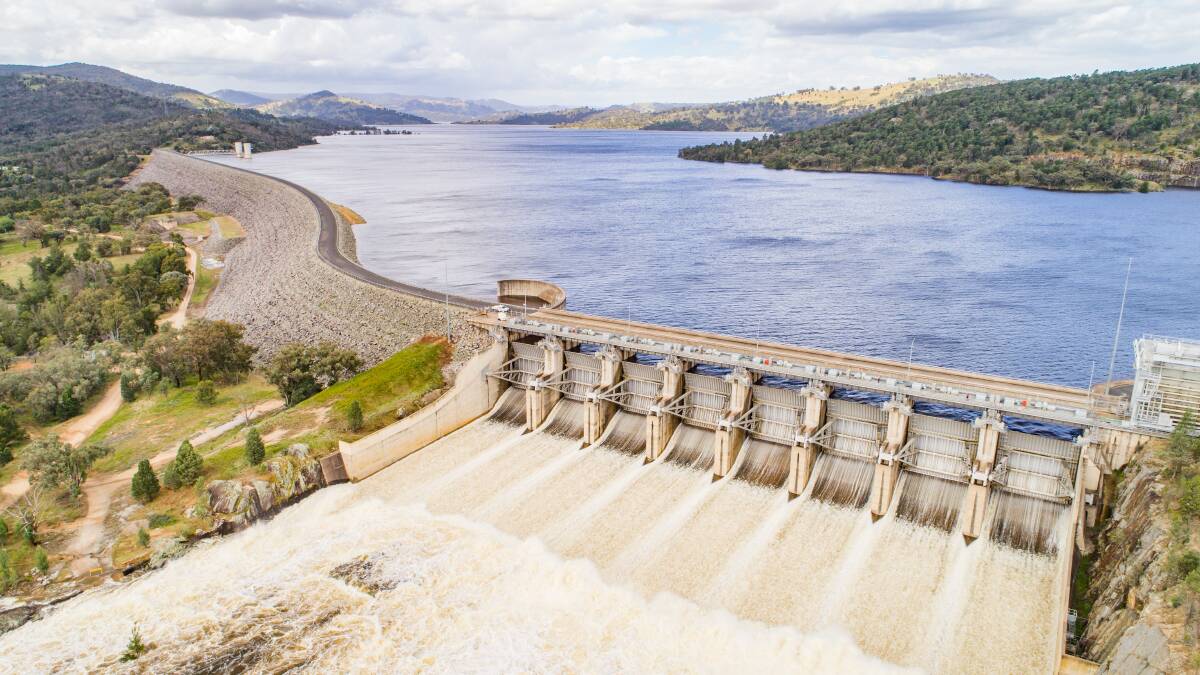 Wyangala Dam. Picture by Sydney Water