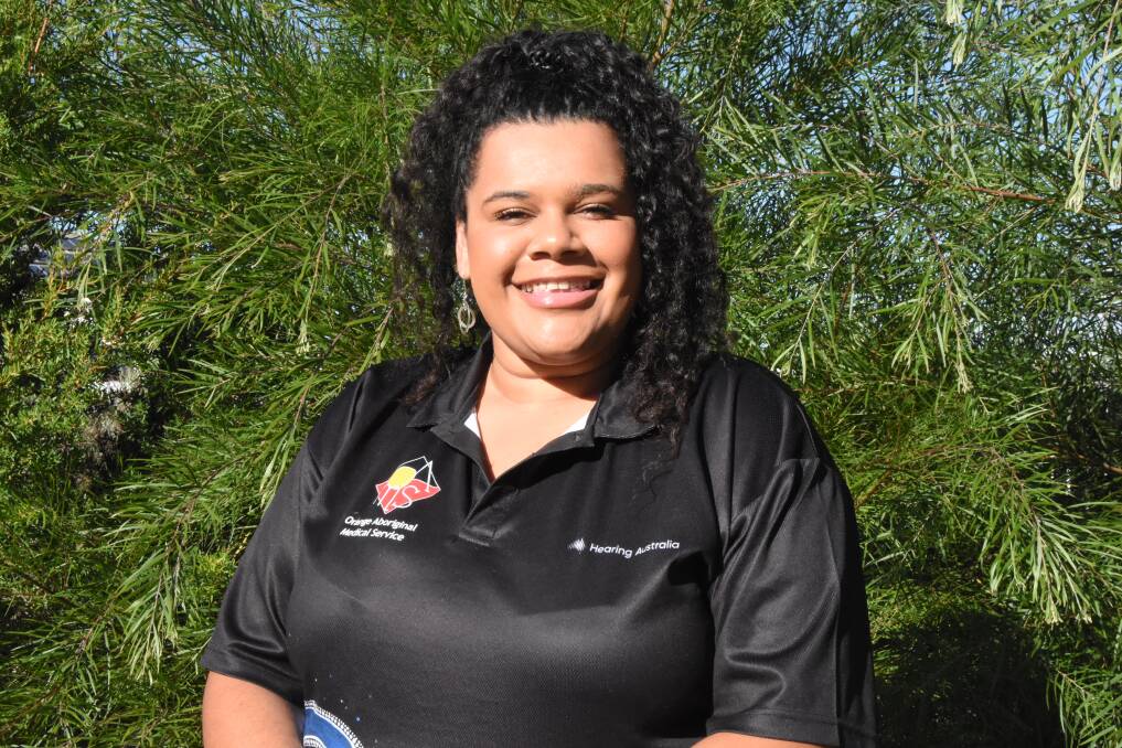 Ebony Hay has taken on the role of child health navigator at the Orange Aboriginal Medical Service. Picture by Riley Krause