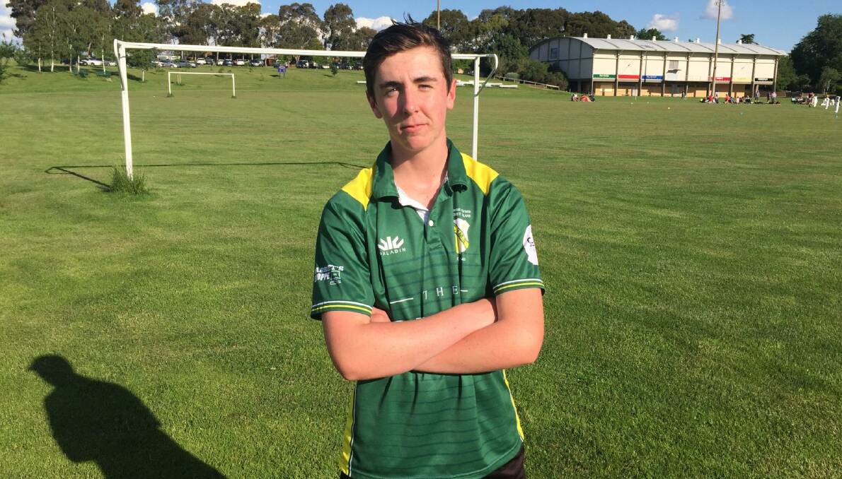 WELL DONE: Charlie Tink has been selected in Randwick Petersham Cricket Club's Green Shield side. Photo: RILEY KRAUSE.