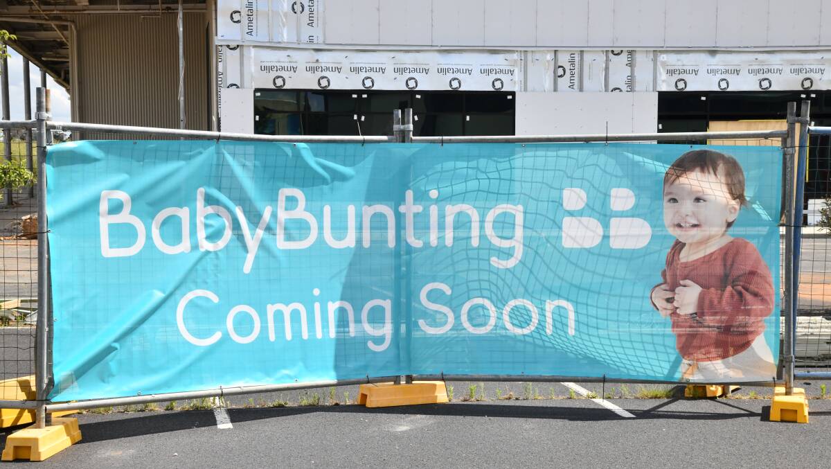 Baby Bunting will be opening a store in Orange. Picture by Carla Freedman.