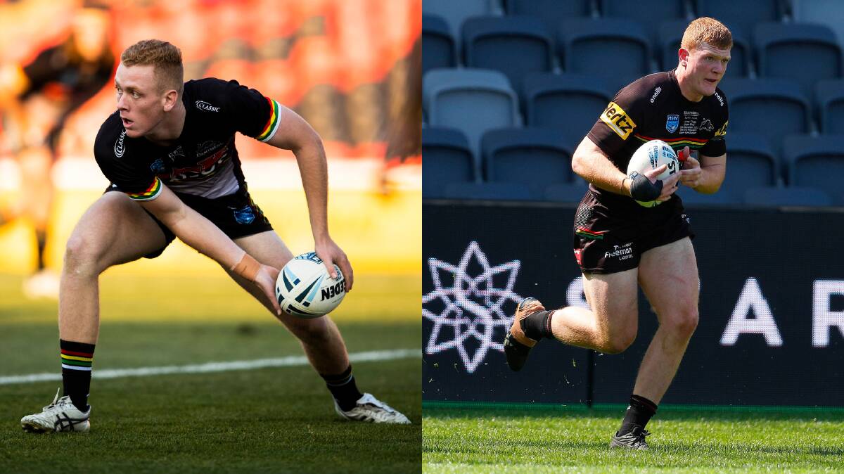 Adam and Brad Fearnley will join forces at the Newtown Jets in NSW Cup. Pictures by Penrith Panthers and Bryden Sharp Photography.
