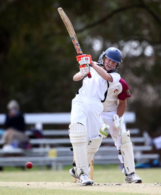 MARCHING ON: Sam Hall and the Mitchell under 16s team remain unbeaten in Western Zone following their comprehensive victory over Lachlan on Sunday. Photo: ANDREW MURRAY
