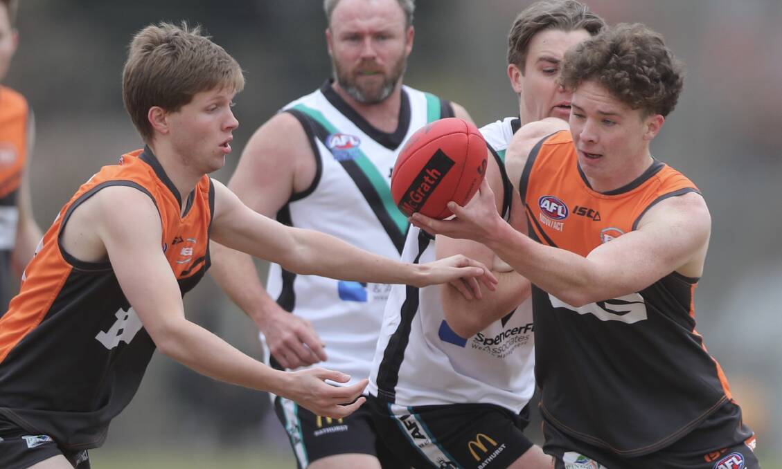 Bathurst Giants are looking for their first senior men's tier one grand final win on Saturday. Picture by Phil Blatch.