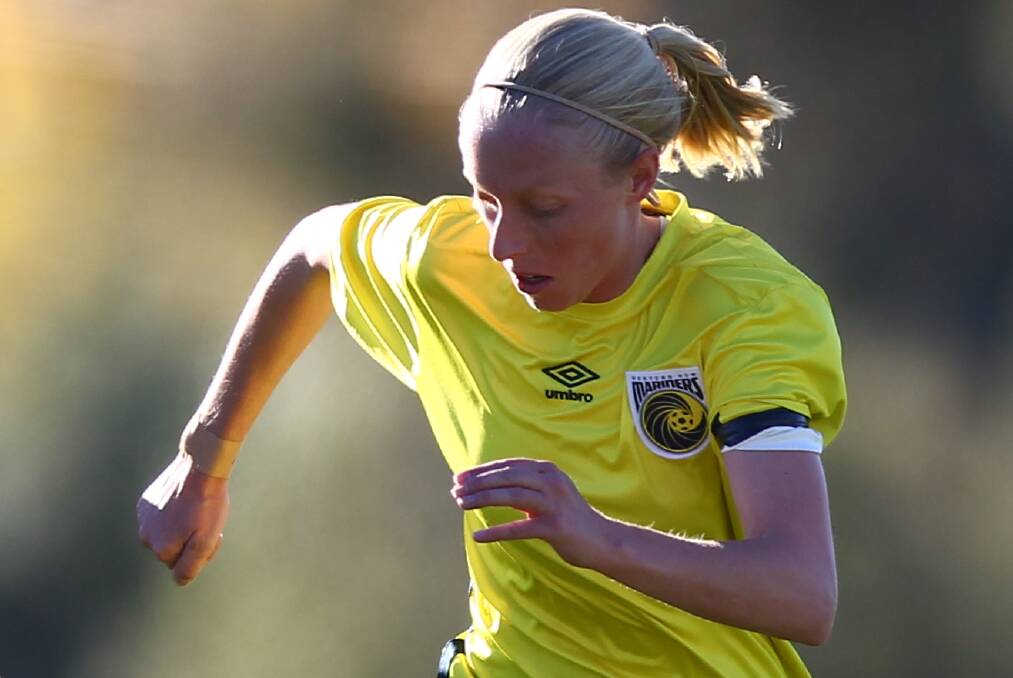 A GREAT CONCLUSION: Teegan Courtney's Western NSW Mariners FC women's NPL 2 side have finished their season in winning fashion, claiming a 3-1 score against Marconi Stallions at Mudgee. Photo: PHIL BLATCH