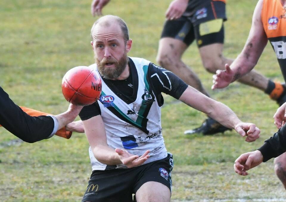 GETTING CLOSER: Bathurst Bushrangers are two wins away from sweeping all before them this season. Photo: CHRIS SEABROOK