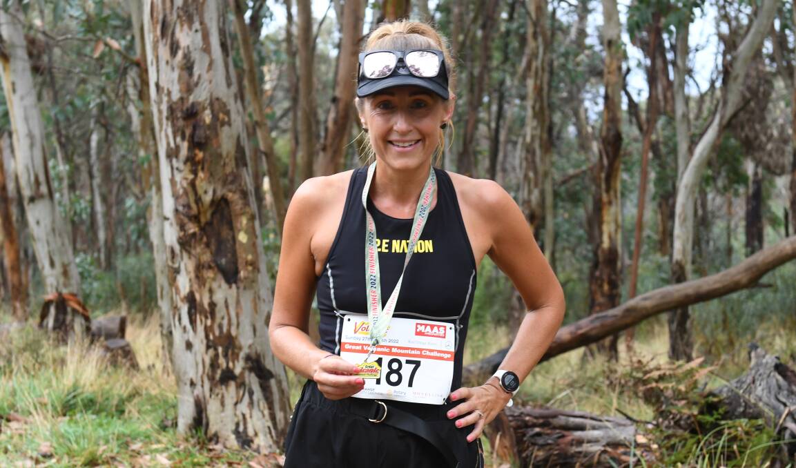 CHAMPION: Kellie Gibson was victorious at the 2022 Great Volcanic Mountain Challenge. Photo: CARLA FREEDMAN