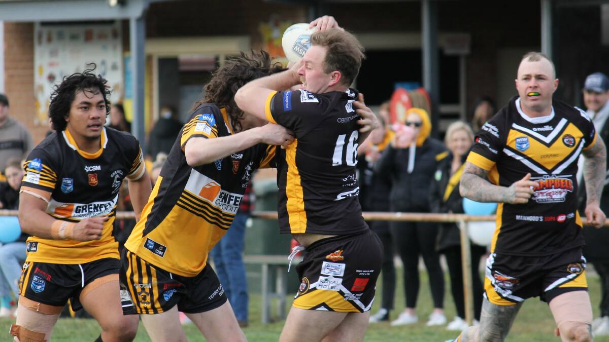 Oberon Tigers are one win away from taking out the Woodbridge Cup. Picture by John Fitzgerald.