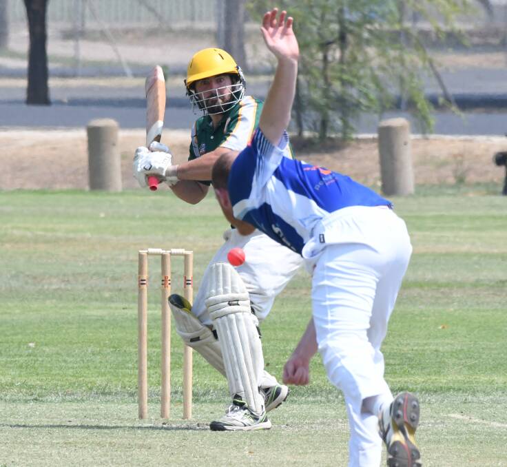 SEEING IT WELL: Dave Sellers was consistent with the bat for Bathurst as he notched up the highest or equal-highest scores in the team's Mitchell T20 Cup games. Photo: CHRIS SEABROOK