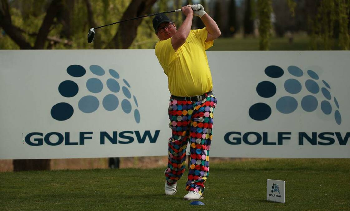 ANOTHER SHOT: The 2017 Bathurst Open champion Mark Hale is among the field for this weekend's Bathurst Open. Photo: DAVID TEASE/GOLF NSW