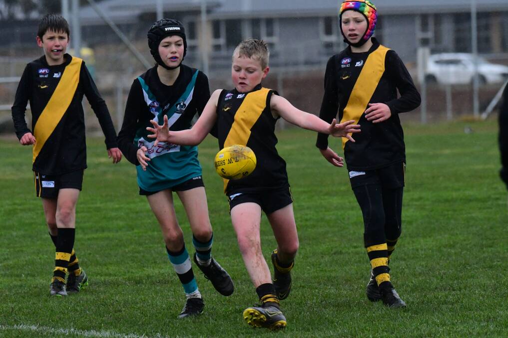 TOO GOOD: Orange's under 12s side were one of the most dominant teams in AFL Central West. Photo: JUDE KEOGH 