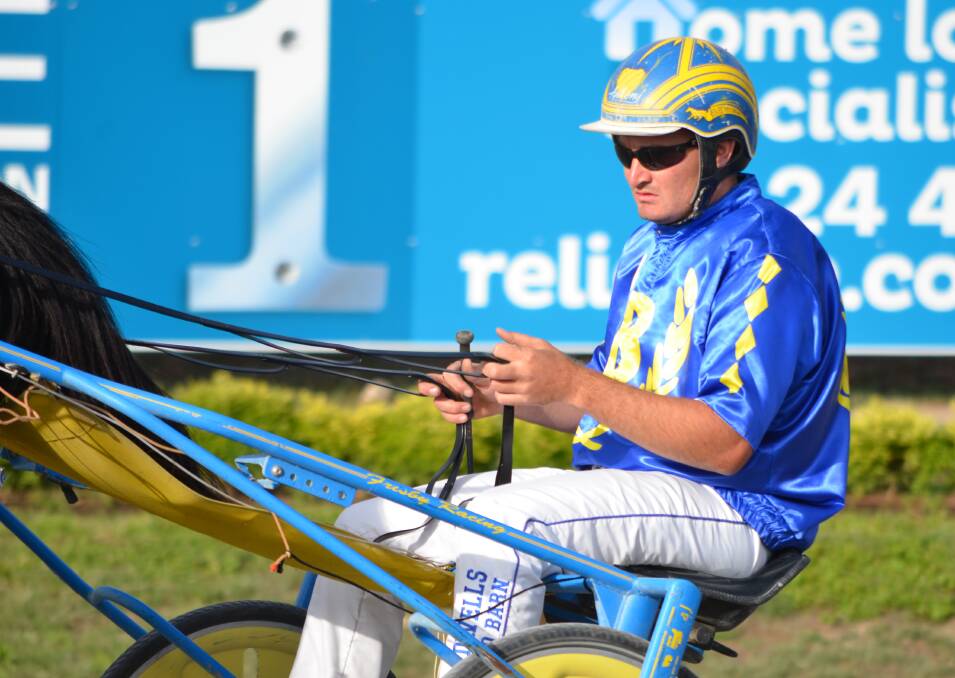 KEEPS ON WINNING: Anthony Frisby drove Our Uncle Sam to victory at Menangle on Saturday. Photo: ANYA WHITELAW