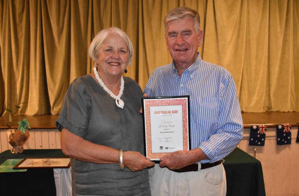 Canowindra's Anne and Mark Ward have both received an OAM in this year's Australia Day Honour List. 