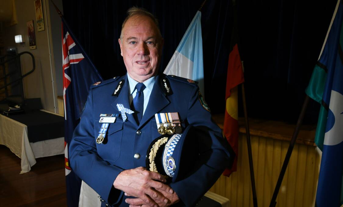 STEPPING DOWN: Western Region Commander, Assistant Commissioner Geoff McKechnie has announced his retirement from NSW Police. Photo: GARETH GARDNER