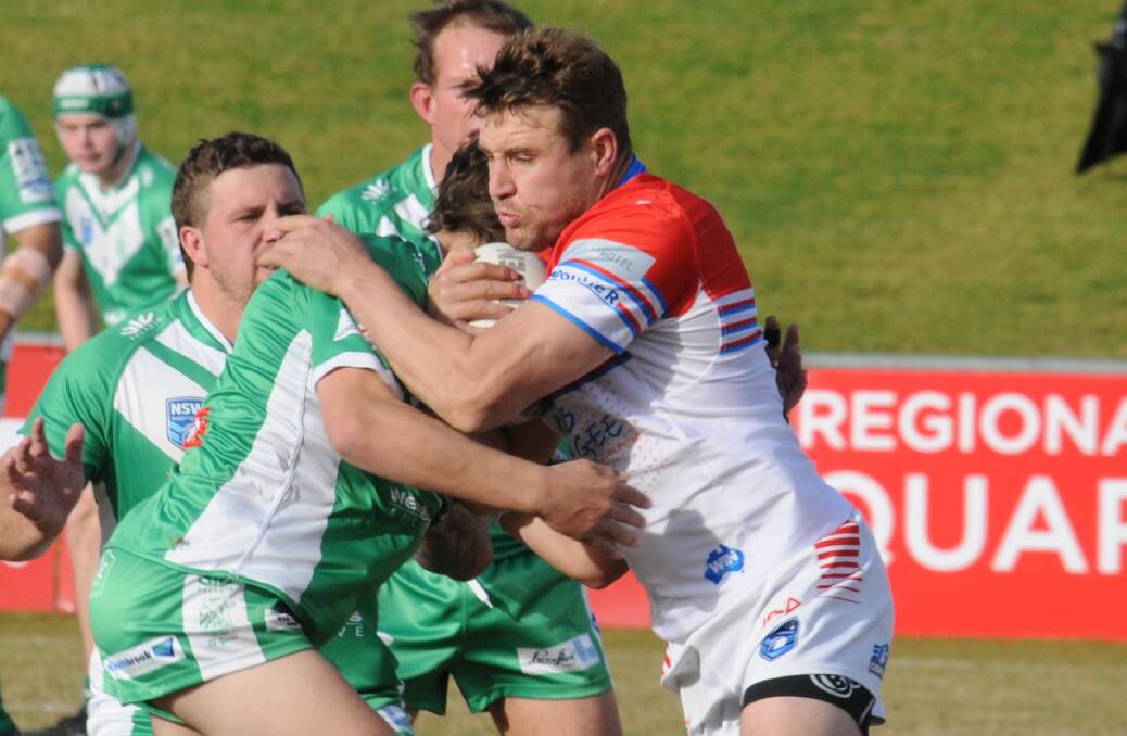 Clay Priest cemented his status as one of the top forwards in the region during a big 2022 season with Mudgee. Picture by Nick Guthrie
