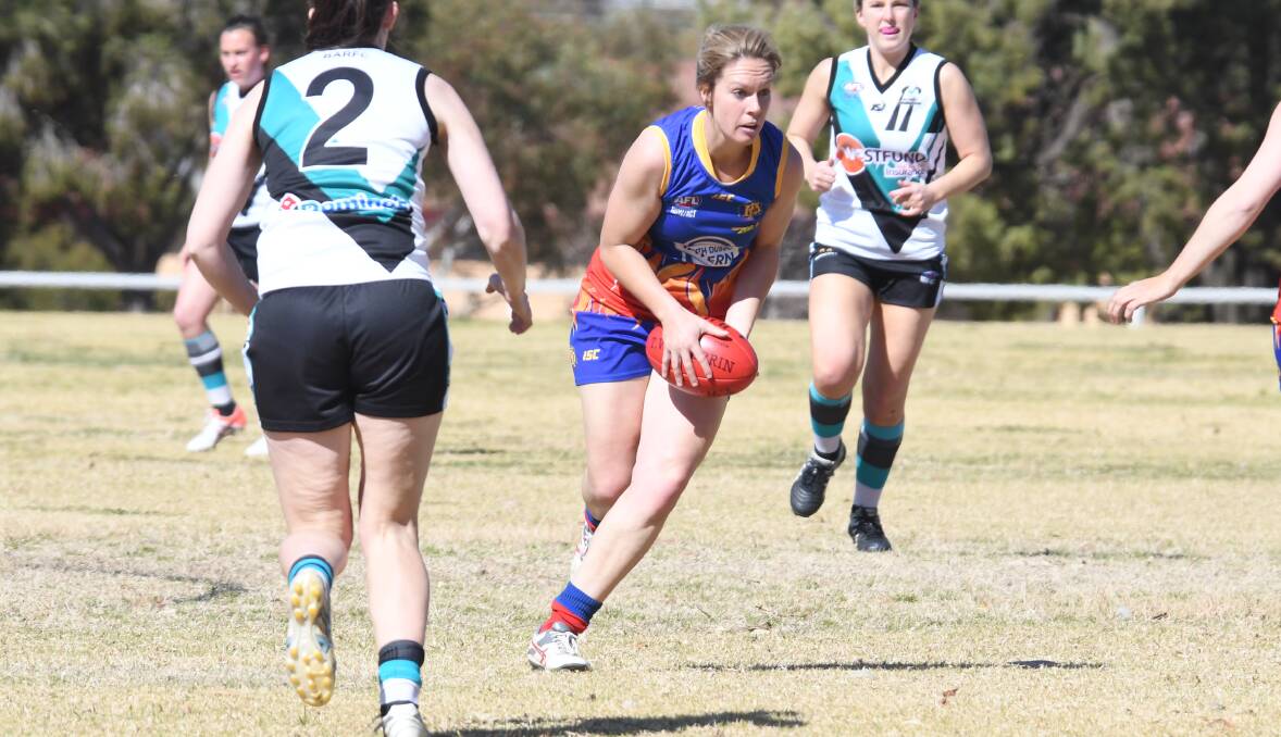 GONE: Emily Warner is one of a number of Dubbo Demons stars from previous seasons who is unavailable to play in season 2019. Photo: AMY McINTYRE