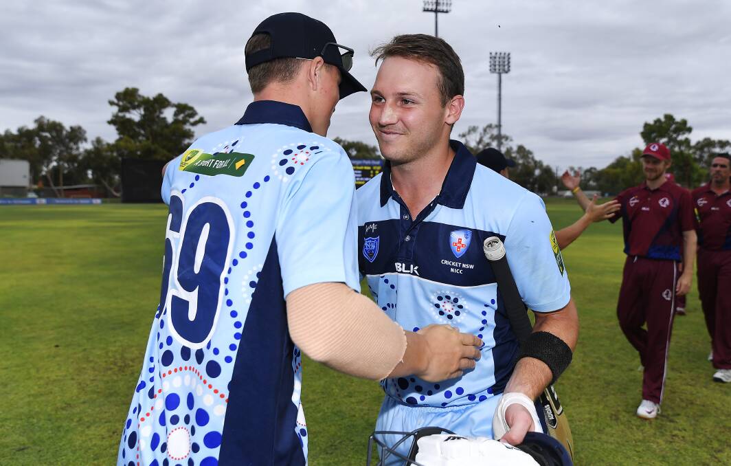 NSW secured a third successive title win on Monday. Photos: CRICKET AUSTRALIA