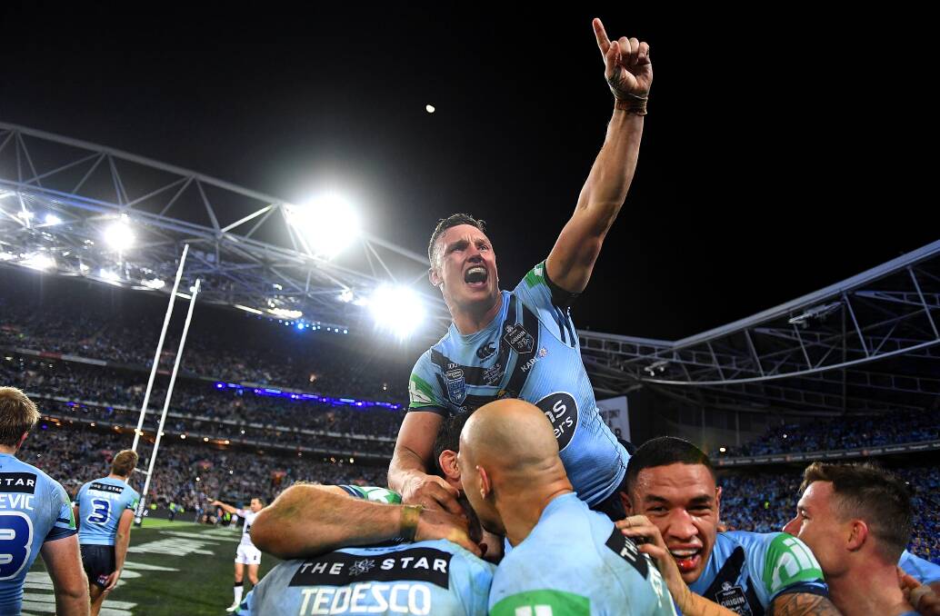 RIGHT TO THE TOP: After playing for the Western Rams as a junior Jack Wighton is now a State of Origin series winner. Photo: AAP
