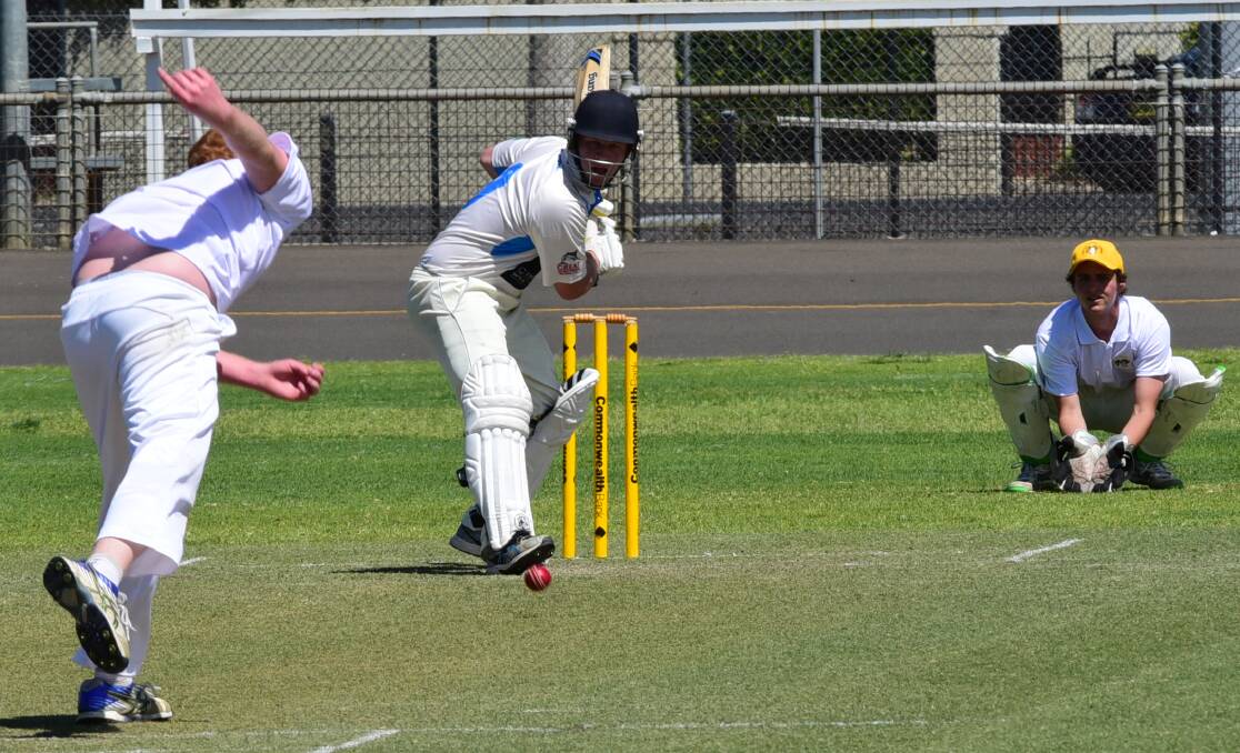 KEY MAN: Jordan Moran, pictured in action for Macquarie Valley, made a half century in the win. Photo: PAIGE WILLIAMS
