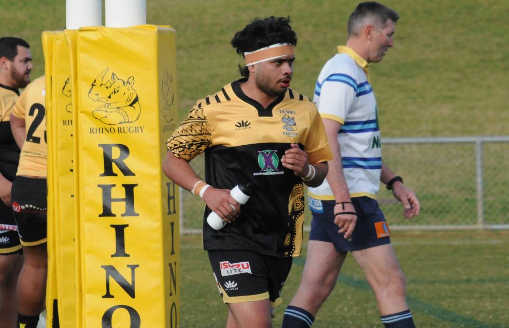 Loni Langi is a former Rhinos colts player who captained the first grade side in 2023. Picture by Nick Guthrie