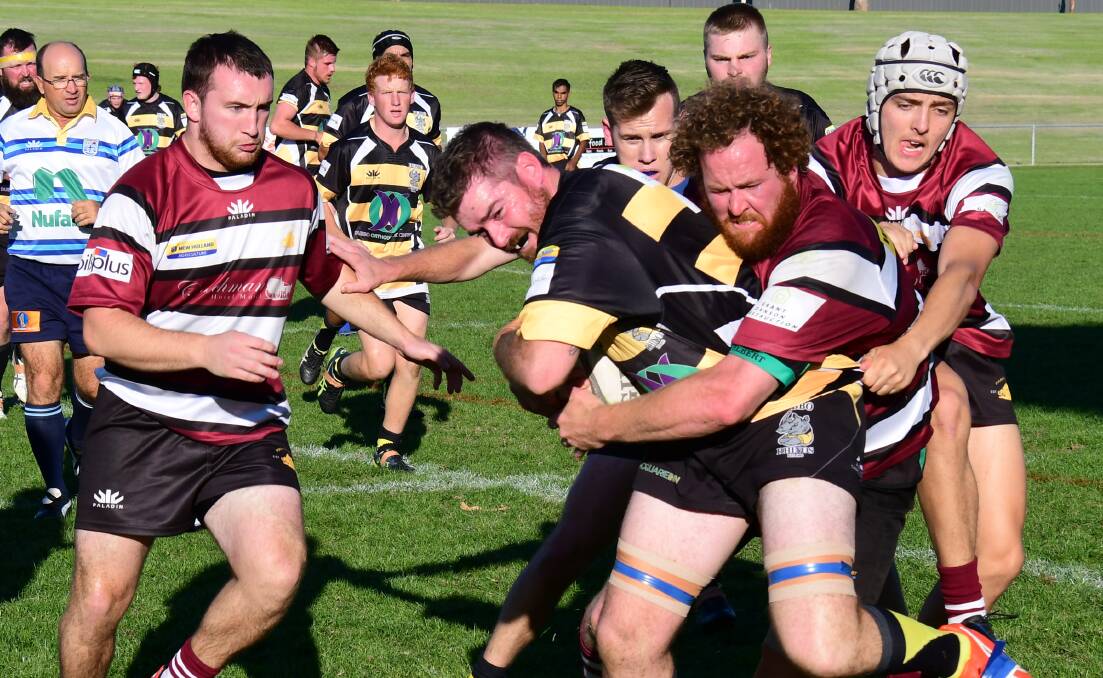 The Boars got a second win for the season on Saturday, photos by AMY McINTYRE and NICK GUTHRIE