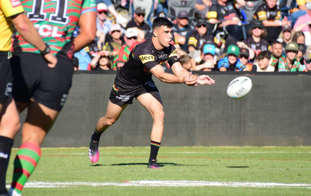 Forbes Magpies junior Charlie Staines is making a move from Penrith Panthers to Wests Tigers in November. File picture