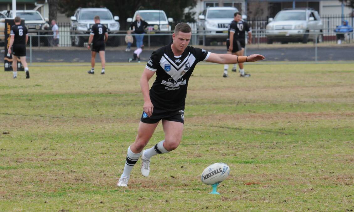 Halfback and former NSW Country representative Nick Greenhalgh remains a key figure for the Magpies. Picture by Nick Guthrie