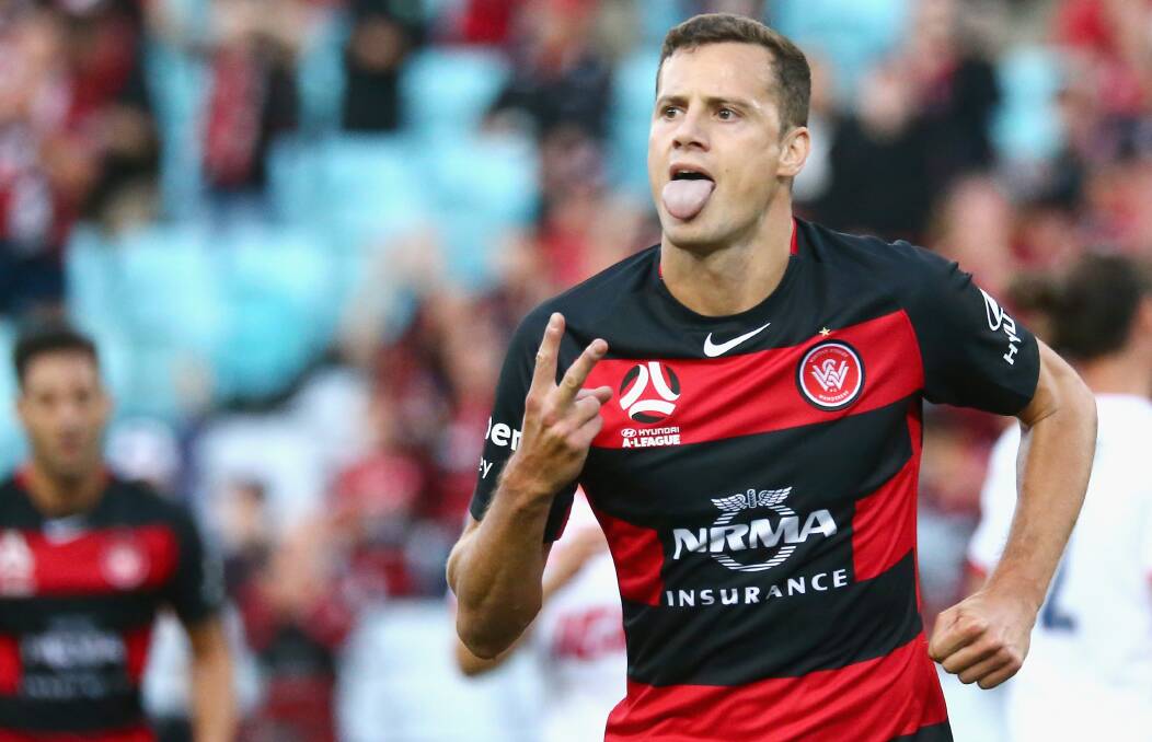 ON THE WAY: Oriel Riera and the Western Sydney Wanderers will play at Mudgee next season. Photo: AAP/JEREMY NG