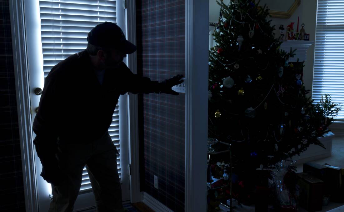 Christmas is a peak time for break and enters, and theft with opportunistic burglars tempted by homes filled with gifts and electronic equipment.