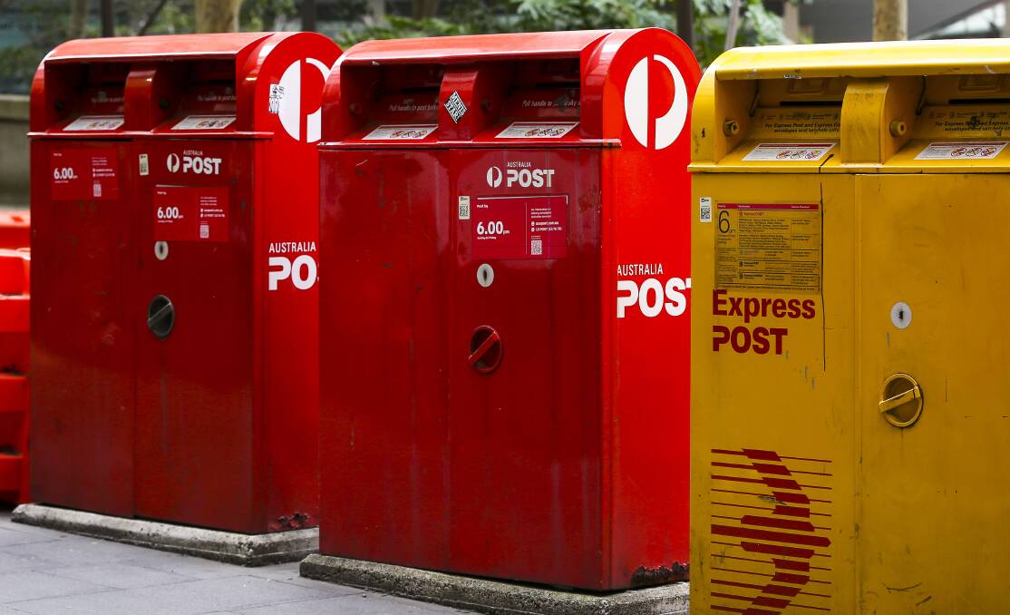 Australian Post Boxes. Photograph by Katherine Griffiths