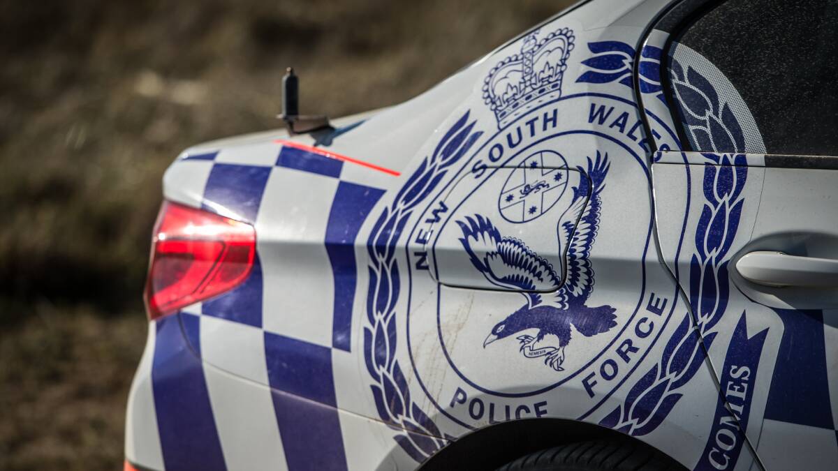 NSW police badge. Picture by Karleen Minney
