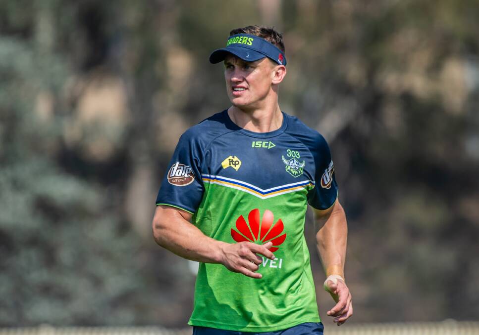 Raiders five-eighth Jack Wighton has signed a four-year extension. Picture: Karleen Minney