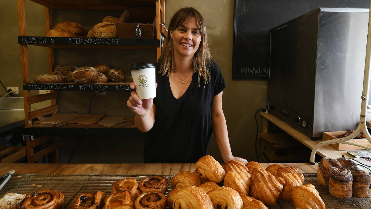 DIG DEEP: Business owner Willa Arantz will get behind the drive to help bush fire victims by donation $1 from coffees sold. Photo: CARLA FREEDMAN