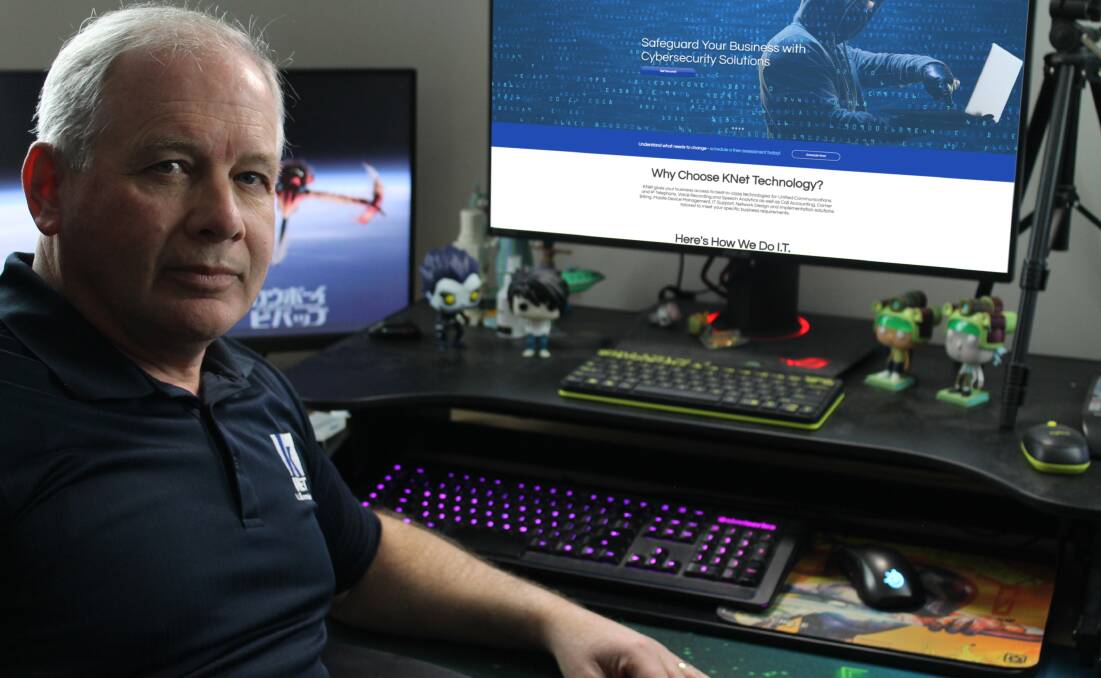 ONLINE THREAT: Cyber security expert Jeff Whitton will speak about how businesses can protect themselves against the dark web. Photo: SUPPLIED
