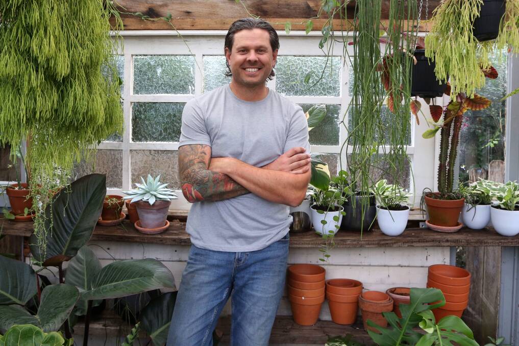 PLANT NERD: Better Homes and Gardens garden designer Grahame Rowe will run an indoor plant workshop at Botanica Flora. 
