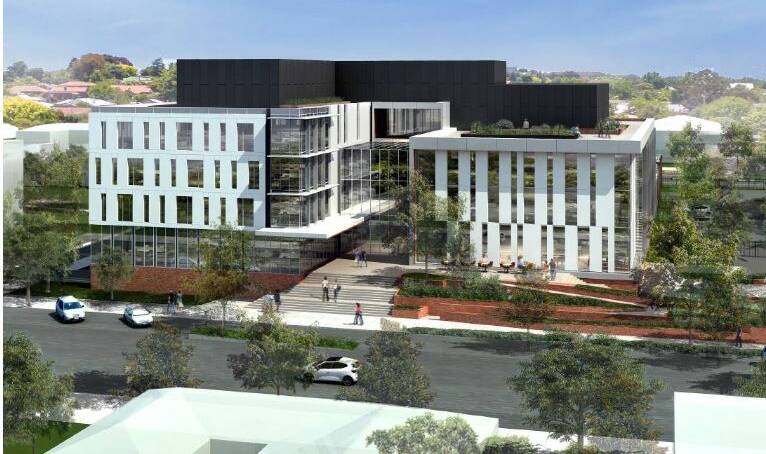 BRIGHT PLANS: What the new offices of the Department of Primary Industries will look like when construction is completed. Photo: DPI