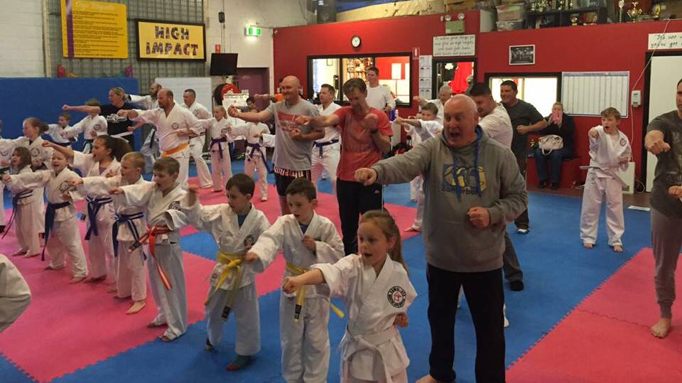 FATHER FIGHT: Kumiai Ryu High Impact are inviting all to try a class with their dads. Photo: SUPPLIED.