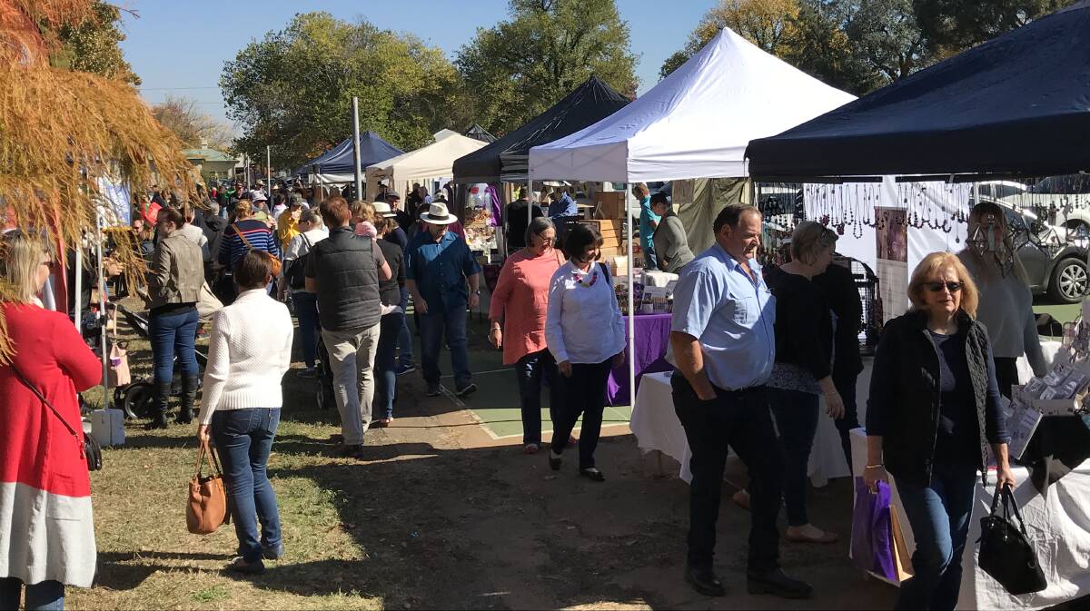 AUTUMN DAYS: Around 100 stallholders will sell their wares at the May markets. Photo: SUPPLIED