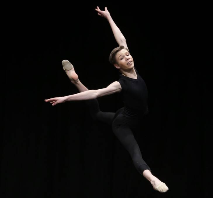 USA PRODIGY: Former United Dance Project student Flynn Fisher has been accepted to study ballet full time at The Rock School for Dance Education in Philadelphia. Photo: SUPPLIED