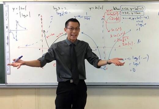 MATHS MAN: Eddie Woo will give Orange High School students and teachers the chance to learn from the maths master.