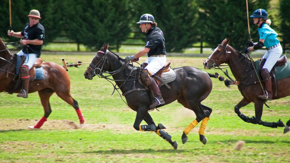 WEEKEND RUN: Millamolong Polo Club has supported not-for-profit, Riding for Disabled, each year. Photo: supplied.