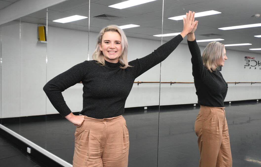 DANCE STAR: Prime7 News journalist Mel Wightman has put in the practice hours with United Dance Project. Photo: JUDE KEOGH