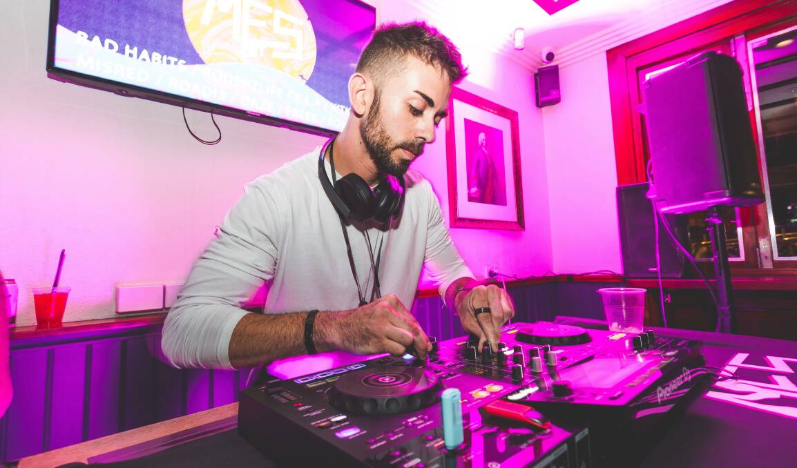 UP LATE: DJ Romeo was part of the line up at the RFS fundraiser at The Lord Anson. Photo: SUPPLIED