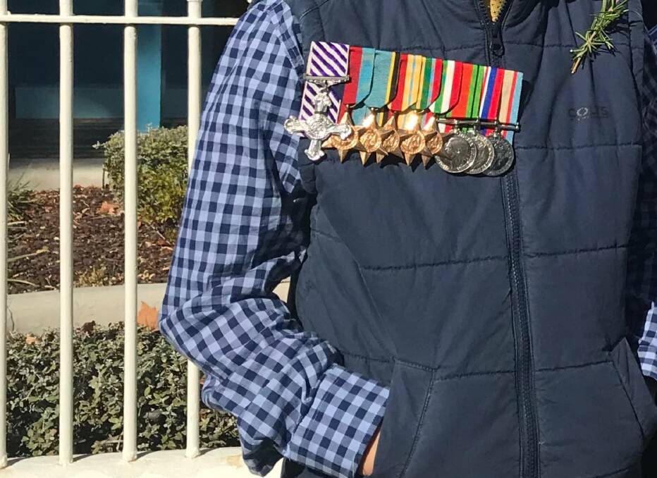 SENSELESS ACT: Central West Police District posted this image to facebook yesterday appealing for the return of a set of war medals stolen in Orange on Anzac Day.